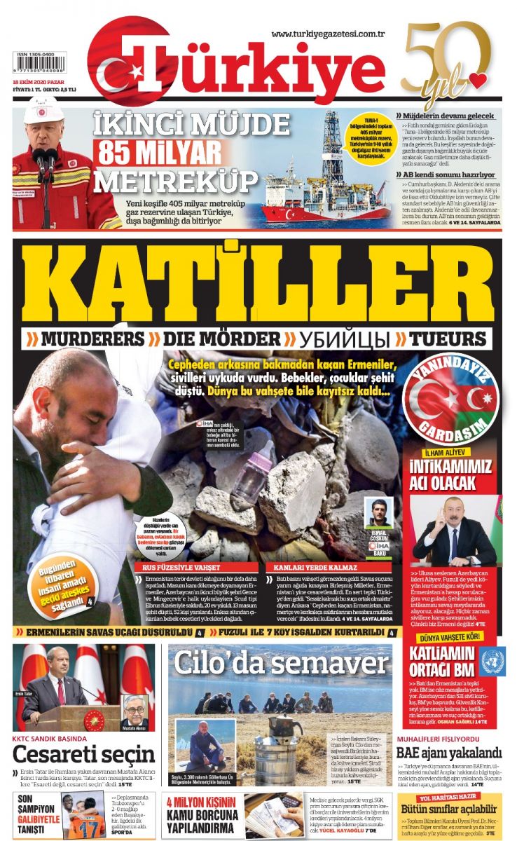 Terör devleti Ermenistan kana doymuyor